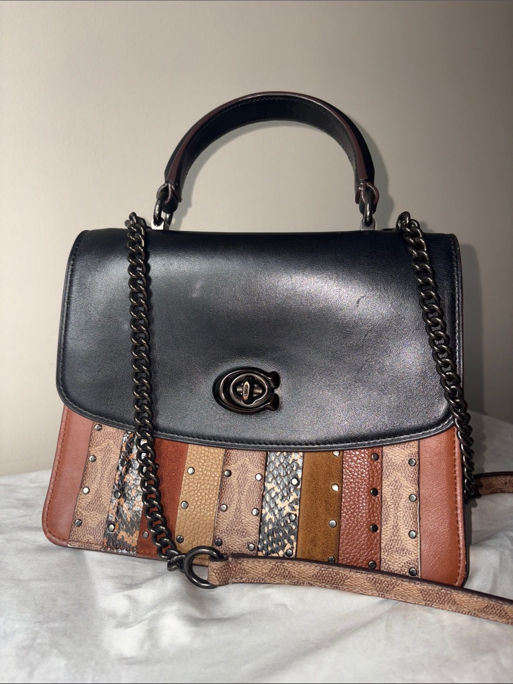Coach Parker Top Handle Bag